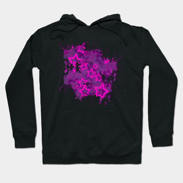 Abstract Stars Hoodie by Scailaret